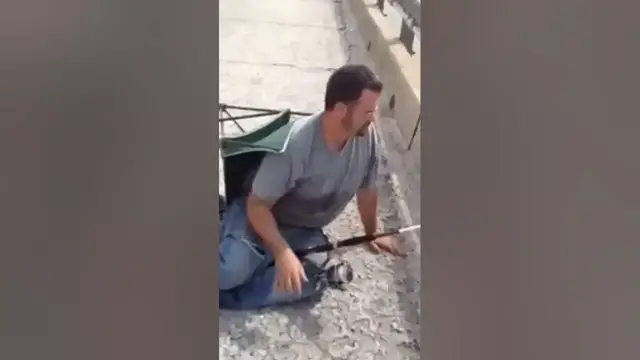 'Video thumbnail for Drunk fisherman reels air #fishingfail #drunk'