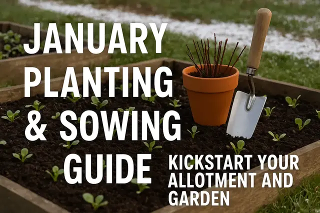 'Video thumbnail for January Planting & Sowing Guide: Kickstart Your Allotment and Garden'