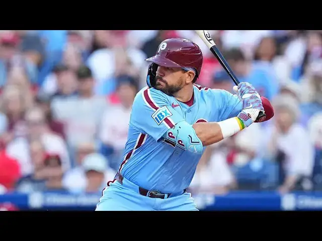 'Video thumbnail for Kyle Schwarber's First 10 Home Runs of 2025! | Philadelphia Phillies'