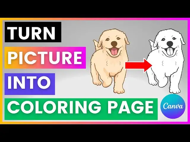 'Video thumbnail for How To Turn A Picture Into A Coloring Page In Canva [in 2025]'