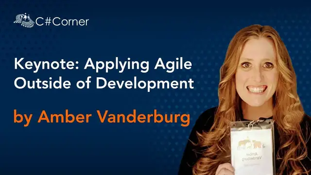 'Video thumbnail for Keynote - Applying Agile Outside of Development by Amber Vanderburg || React Virtual Conference'