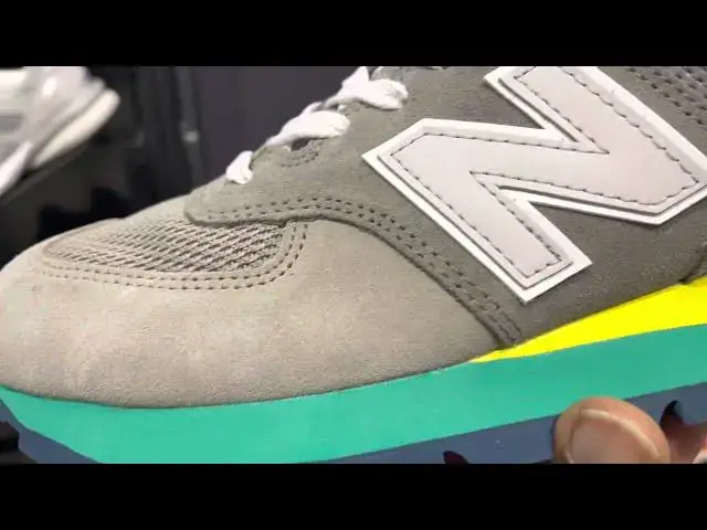 'Video thumbnail for Introducing The Salehe Bembury New Balance 574 Grey Emerald & Where To Buy It'