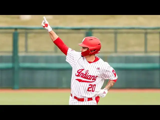 'Video thumbnail for Korbyn Dickerson 2025 College Baseball Highlights! | Indiana Hoosiers'