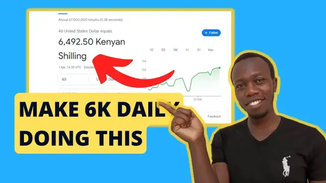 'Video thumbnail for How To Make KES 6,000 DAILY Online in Kenya in 2023 (EASY STRATEGY)?'