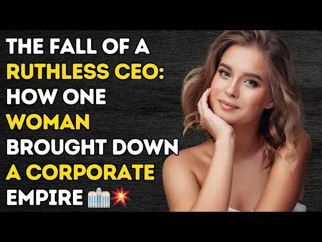 'Video thumbnail for The Fall of a Ruthless CEO: How One Woman Brought Down a Corporate Empire 🏢💥'