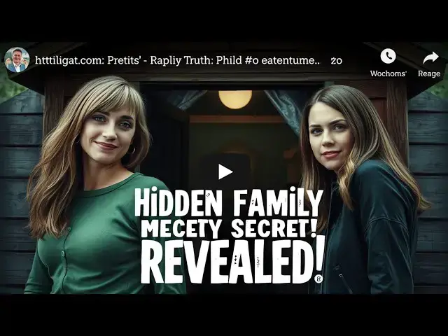'Video thumbnail for Hidden Family Secrets Revealed: Sisters Uncover Shocking Truth in Father's Mysterious Shed!'
