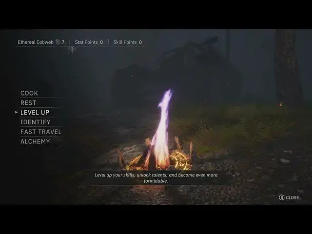 'Video thumbnail for Tainted Grail: The Fall of Avalon - Acts of Kindness: Bonfire: Restore Wyrdsoul, Identify Items'