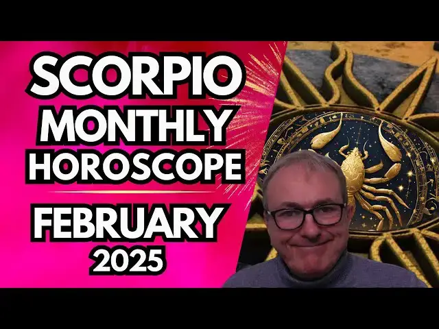 'Video thumbnail for Scorpio Monthly Horoscope February 2025'