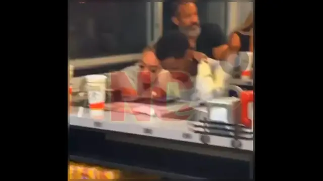 'Video thumbnail for Zeus Network cast-member Scotty seen inside Waffle House laying her head on MARRIED boss Lemuel Plummer'