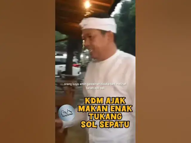 'Video thumbnail for #news #dedimulyadi #kdm #kangdedymulyadi #kuliner'
