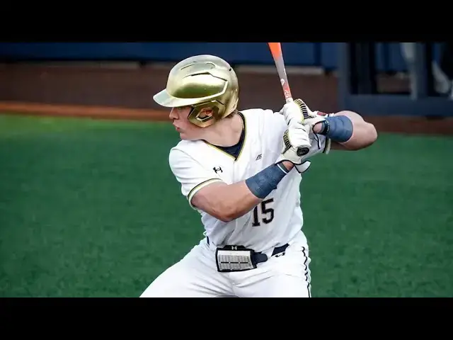 'Video thumbnail for Bino Watters 2025 College Baseball Highlights! | Notre Dame Fighting Irish'