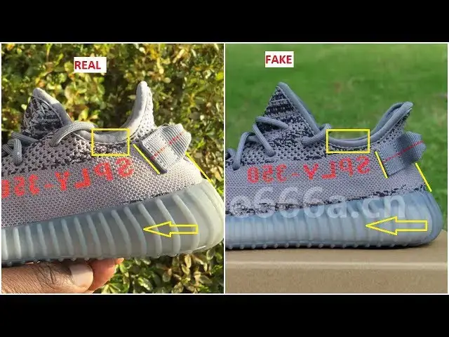 'Video thumbnail for Fake Adidas Yeezy 350 V2 Beluga 2.0 Spotted-Quick Ways To Identify Them'