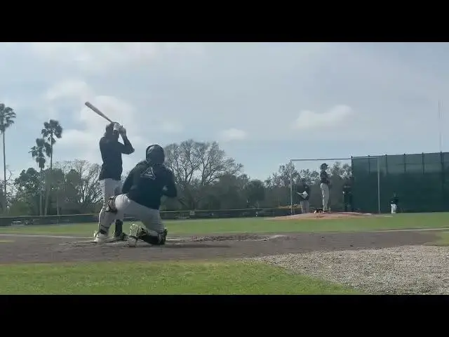 'Video thumbnail for Ryan Borucki vs Billy Cook Live Batting Practice with Pittsburgh Pirates! (2025 MLB Spring Training)'