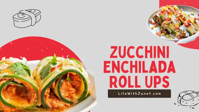 'Video thumbnail for Zucchini Enchilada Roll Ups: The Ultimate Low-Carb Mexican Delight '