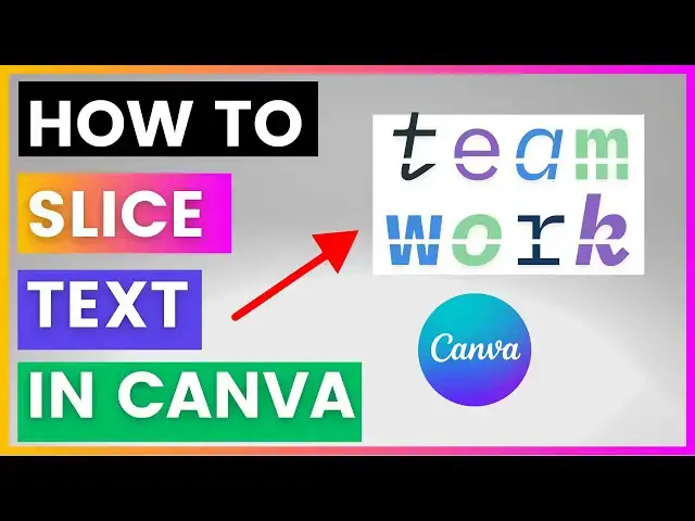 'Video thumbnail for How To Slice Text In Canva [in 2025]'