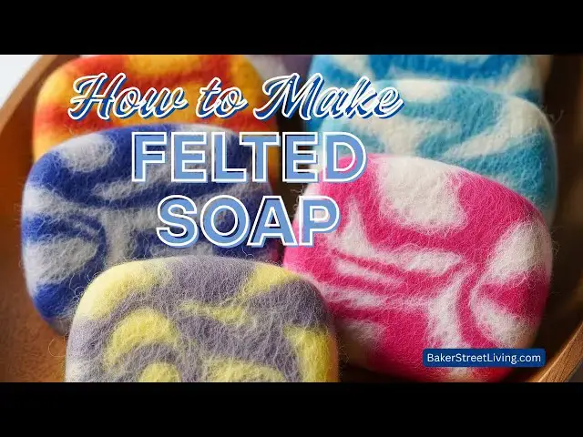'Video thumbnail for How to Make Felted Soap'