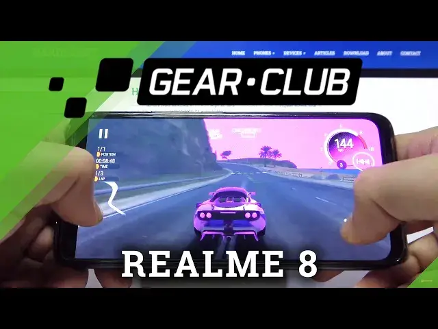 'Video thumbnail for Test Game Gear Club on REALME 8 | MediaTek Helio G95 | 4 GB RAM | Gameplay - FPS Check'