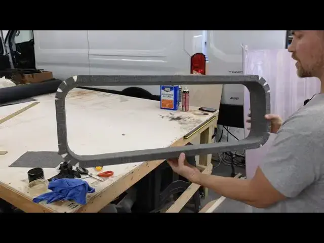 'Video thumbnail for Wrapping AVC RIG AW1033 Window Pils with fabric VBHQ Live!'