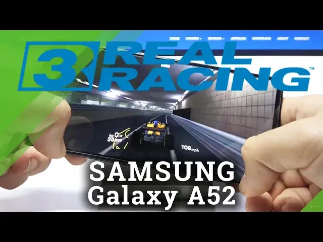 'Video thumbnail for Real Racing 3 on SAMSUNG Galaxy A52 – Gameplay'