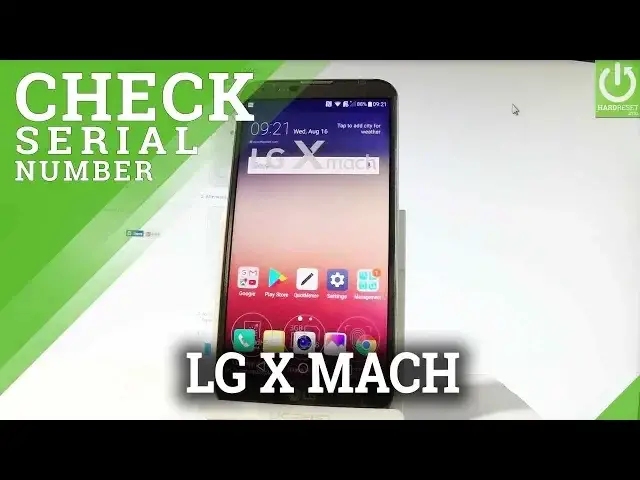 'Video thumbnail for How to Check Serial Number in LG X Mach |HardReset.info'