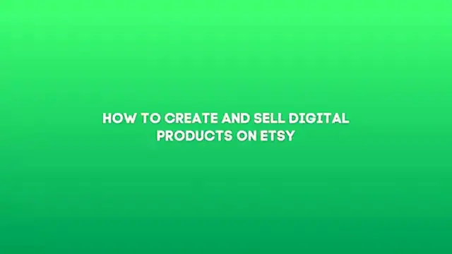 'Video thumbnail for How to Create & Sell Etsy Digital Products in 2024 (Etsy + Canva Tutorial)'