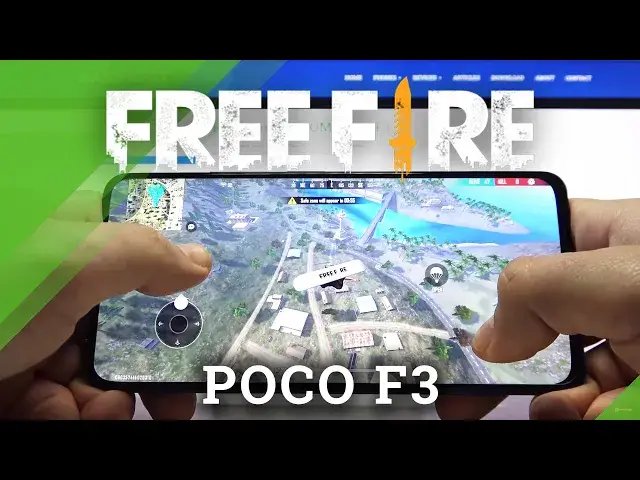'Video thumbnail for Test Game Garena Free Fire on POCO F3 | Snapdragon 870 | 6GB RAM | Gameplay - FPS Check'