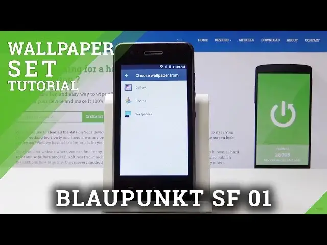 'Video thumbnail for How to Change Wallpaper in BLAUPUNKT SF 01 - Refresh Home & Lock Screen'