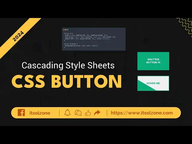 'Video thumbnail for Master CSS Buttons | Button 10 | Web Development | UI Design | Responsive Button | ITSolZone'
