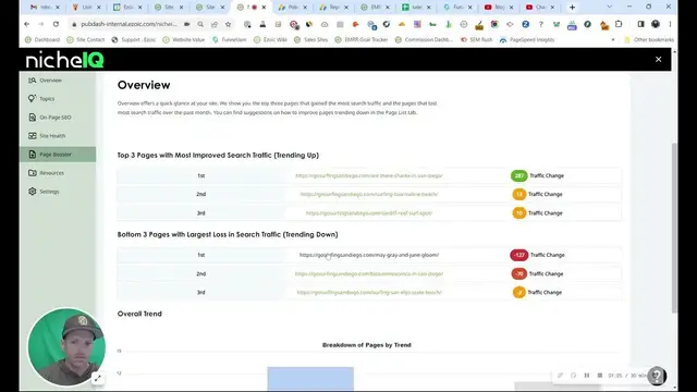'Video thumbnail for Ezoic Page Booster - Identifying Changes in Search Ranking'