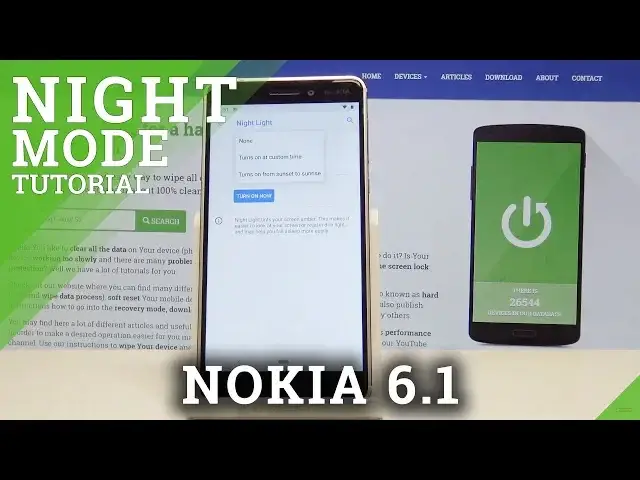 'Video thumbnail for How to activate Night Mode in NOKIA 6.1 - Night Light Activation'