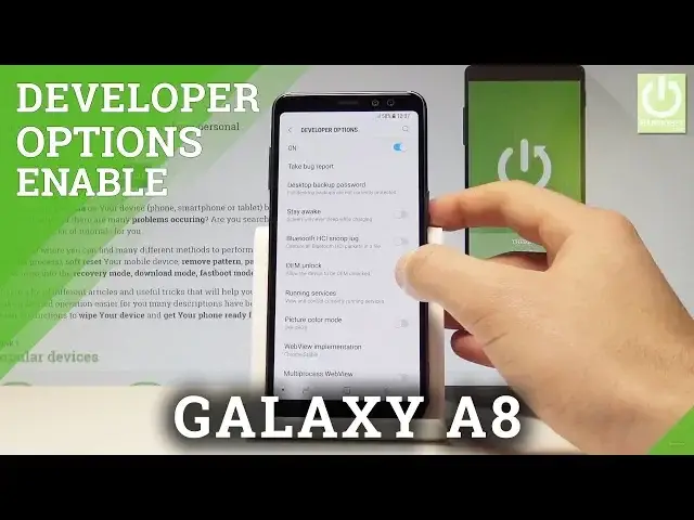 'Video thumbnail for How to Enable Developer Options in SAMSUNG Galaxy A8 (2018) |HardReset.Info'