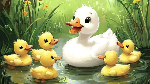 'Video thumbnail for LITTLE SNOW AND THE SEVEN DUCKLINGS _ Bedtime Stories for Kids _ Snow White Story for Children(720P_HD)'