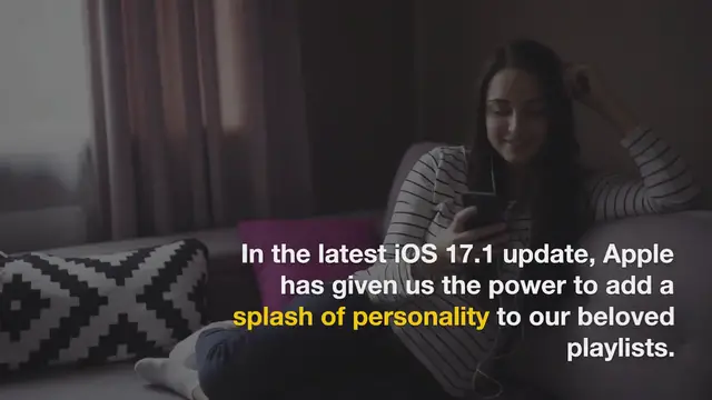 'Video thumbnail for Personalize Your Apple Music Experience on iOS 17'