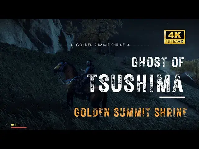'Video thumbnail for Ghost of Tsushima Golden Summit Shrine 4K 60Fps Adventure Gameplay'