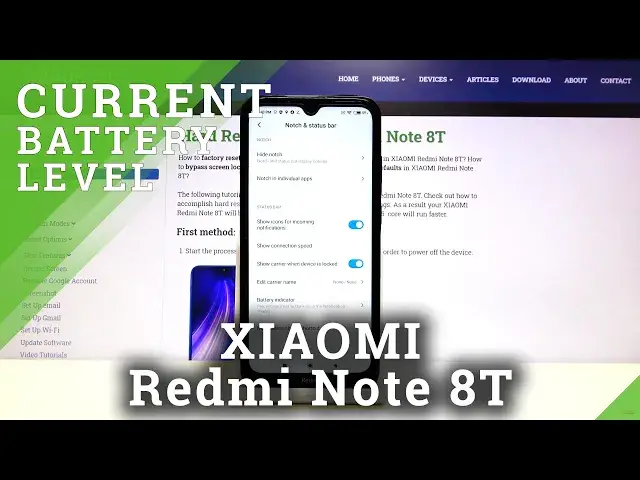 'Video thumbnail for How to Show Up Battery Percentage in XIAOMI Redmi Note 8T – Battery Info'