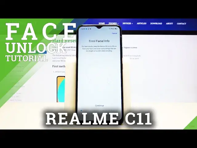 'Video thumbnail for How to Set Up Face Lock in REALME C11 – Face Recognition'