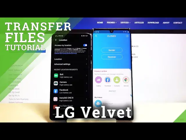 'Video thumbnail for How to Transfer Data from Android to LG Velvet - Transfer Files'