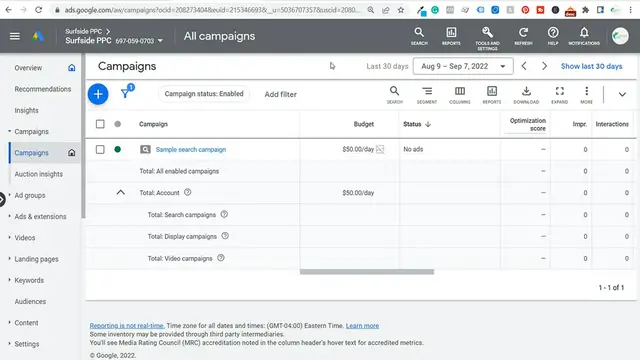 'Video thumbnail for Google Ads Call Campaigns Tutorial 2023 - How to Create Call-Only Ads'
