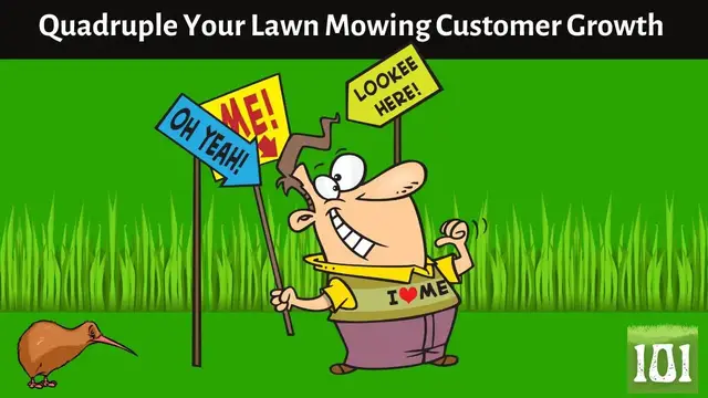 'Video thumbnail for How A Successful lawn mowing Marketing Plan Can Quadruple Your Customer Growth'