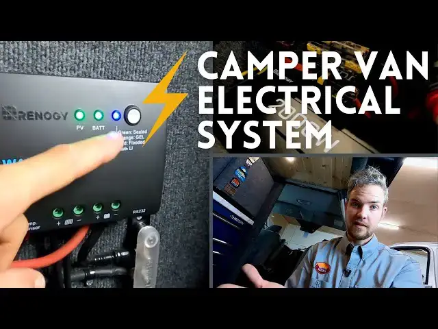 'Video thumbnail for Camper Van Electrical System   Ford Transit'