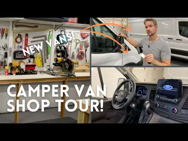 'Video thumbnail for Camper Van Shop Tour - Odyssey Custom Vans'