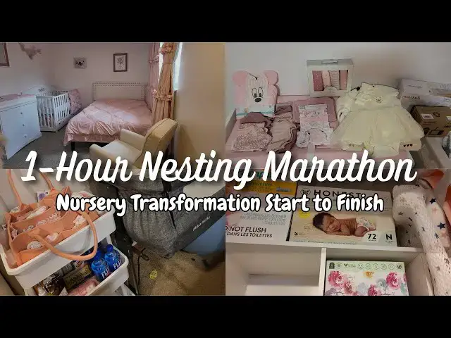 'Video thumbnail for 1 Hour of Nesting: Nursery Transformation Start to Finish'