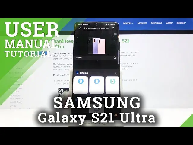 'Video thumbnail for User Manual in SAMSUNG Galaxy S21 Ultra – Access User Manual'