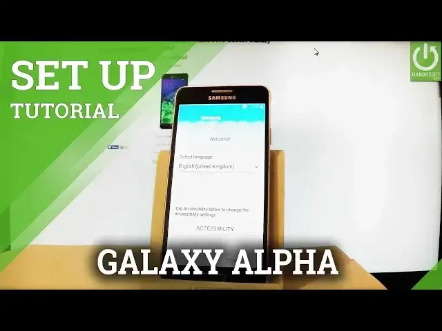 'Video thumbnail for SAMSUNG Galaxy Alpha ACTIVATION / First Configuration / Set Up'
