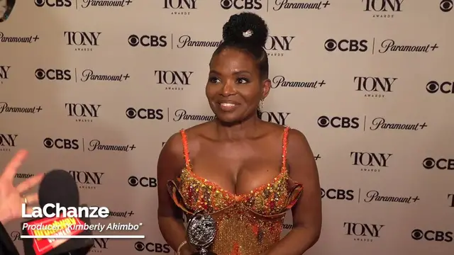 'Video thumbnail for Video: LaChanze Celebrates Tony Win for 'Best Musical''