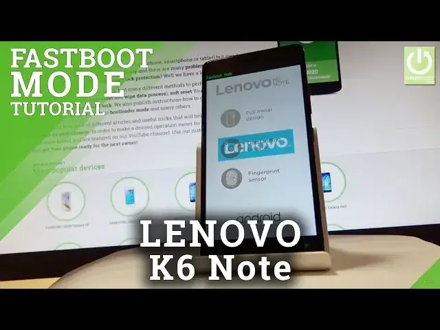 'Video thumbnail for Fastboot Mode LENOVO K6 Note - Enter / Quit LENOVO Fastboot'
