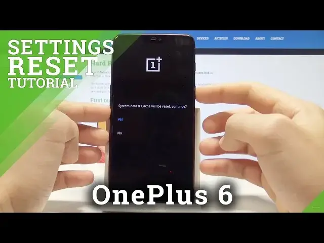 'Video thumbnail for How to Reset Settings in OnePlus 6 - Restore Default Settings'