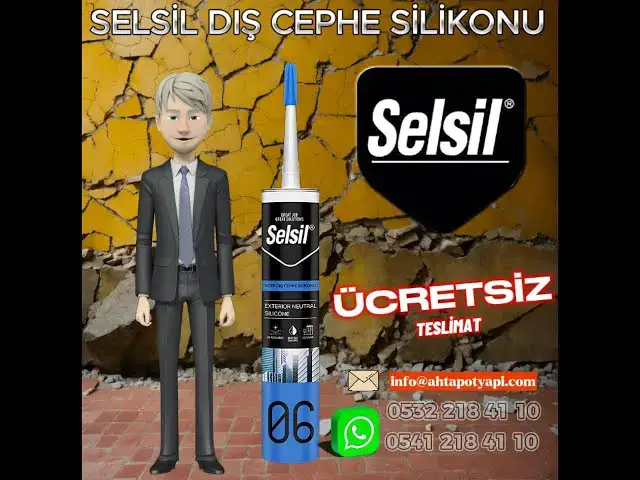 'Video thumbnail for "Selsil Nötr Dış Cephe Silikonu ile Uzun Ömürlü Sızdırmazlık Çözümleri" 0532 218 41 10'