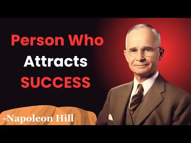 'Video thumbnail for Become The Person Who Attracts SUCCESS | Napoleon Hill Classes'