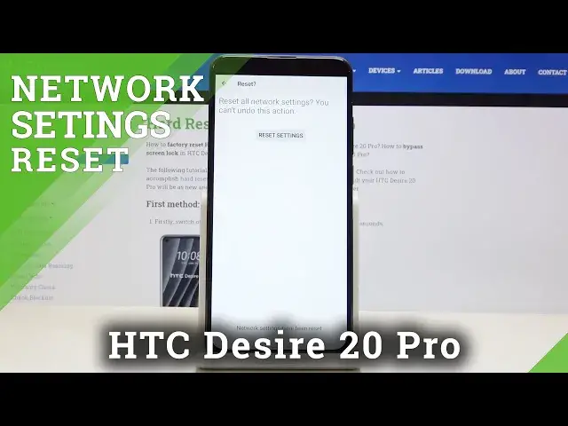 'Video thumbnail for How to in Reset Network Settings HTC Desire 20 Pro - Bring Back Network Defaults'